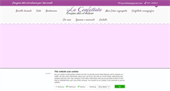 Desktop Screenshot of laconfettata.com